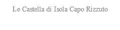 Le Castella di Isola Capo Rizzuto